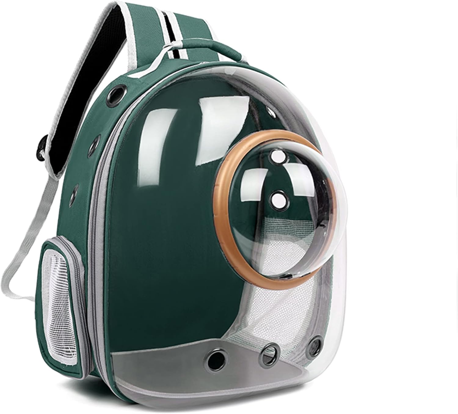 Cat Bubble Backpack Carriers Mesh Breathable Bag for Pet Skinny Small Cat Puppy Weight Under About 10 lb with Clear Window and Holes